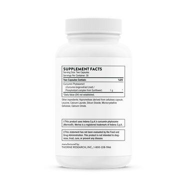 Curcumin Phytosome 1000 mg (formerly Meriva 500 SF)